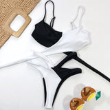 Lily Bandeau Brazilian Bikini Set