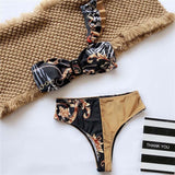 Lily Bandeau Brazilian Bikini Set