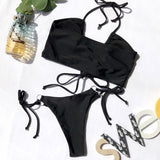 Lily Bandeau Brazilian Bikini Set