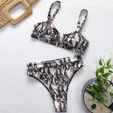 Lily Bandeau Brazilian Bikini Set