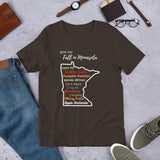Fall in Minnesota Short-Sleeve Unisex T-Shirt